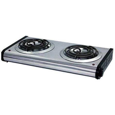 portable two burner electric stove